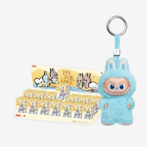 🩵 POP MART THE MONSTERS  Pin for Love Series Plush Pendant Blind Box🩵 NWT 🩵 - Picture 1 of 16